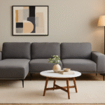 Manor 3 Seater Left Chaise Sofa. Grey fabric sofa. Left hand chaise lounge. Modern corner sofa. Contemporary living room furniture. Upholstered three seater. Plush cushioned sofa. Minimalist sectional sofa. Soft grey couch. Luxury family sofa. Black wooden leg sofa. Stylish home seating. Comfortable modern sofa. Scandinavian style sofa. Neutral tone furniture. Elegant living room décor. Durable sofa design. Timeless modern sofa. Spacious three seater. Modern home furniture.