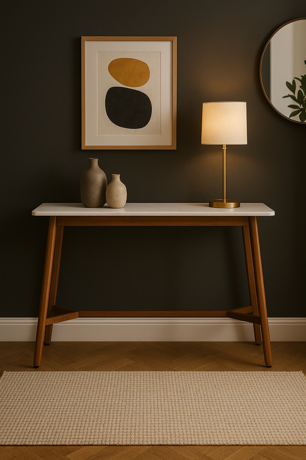 Risa Marble & Acacia Console Table Risa Marble Console Table. Marble and wood console. Acacia wood console table. White marble top furniture. Modern hallway table. Sustainable wood furniture. Luxury console table. Contemporary marble table. Modern entryway furniture. Durable acacia base. Minimalist console design. Elegant hallway decor. Rectangular console table. Natural wood grain furniture. Marble and acacia design. Eco-friendly furniture. Modern living room table. Stylish display console. Marble top side table. Boutique home accent.