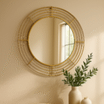 Suna Antique Gold Wall Mirror. Antique Gold Mirror. Gold Wall Mirror. Round Wall Mirror. Layered Metal Mirror. Statement Wall Mirror. Modern Classic Mirror. Sculptural Mirror. Elegant Wall Décor. Luxury Home Decor. Vintage Gold Mirror. Timeless Wall Accent. Decorative Round Mirror. Contemporary Wall Art. Metal Frame Mirror. Three-Dimensional Mirror. Entryway Mirror. Living Room Mirror. Bedroom Mirror. Focal Point Mirror. Light-Reflecting Mirror. Warm Metallic Décor. Chic Home Accent. Art Deco Inspired Mirror. Glam Wall Mirror. Modern Elegance. Sophisticated Home Décor. Classic Round Mirror. Gallery Wall Mirror. Centrepiece Mirror.