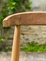 Hawthorne Set of 2 Dining Chairs. Reclaimed teak dining chairs. Teak and hyacinth chairs. Indoor outdoor dining chairs. Rustic wooden chairs. Sustainable dining furniture. Indonesian teak chairs. Natural woven seat chairs. Farmhouse dining chairs. Rustic dining room seating. Patio dining chairs. Eco-friendly furniture. Teak chair set. Weatherproof teak chairs. Handcrafted dining chairs.