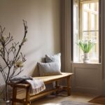 Hanborough Bench. Recycled teak bench. Rustic wooden bench. Live edge bench. Trestle style bench. Reclaimed wood furniture. Indonesian teak bench. Hallway bench. Dining bench. Farmhouse seating. Natural wood bench. Rustic entryway bench. Bedroom bench seating. Handcrafted teak bench. Warm wood bench.