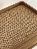 Chesterton Console Table. Wooden console table. Natural wood console. Bayur wood console. Mindi veneer console table. Rattan top console. Hallway console table. Rustic console furniture. Modern natural console. Handcrafted wooden table. Living room console table. Warm wood furniture. Stylish hallway storage. Indonesian wood furniture. Versatile console table.