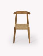 Hawthorne Set of 2 Dining Chairs. Reclaimed teak dining chairs. Teak and hyacinth chairs. Indoor outdoor dining chairs. Rustic wooden chairs. Sustainable dining furniture. Indonesian teak chairs. Natural woven seat chairs. Farmhouse dining chairs. Rustic dining room seating. Patio dining chairs. Eco-friendly furniture. Teak chair set. Weatherproof teak chairs. Handcrafted dining chairs.